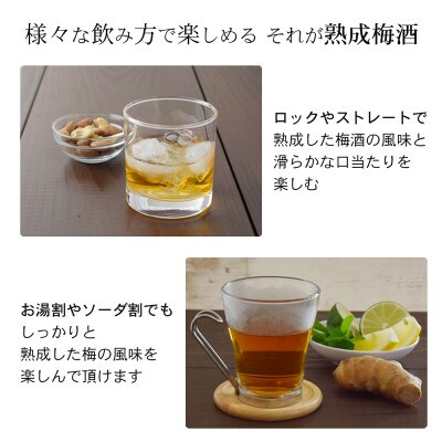 和歌山県上富田町 三年熟成 幻の梅酒 熊野伝説720ml 【白】