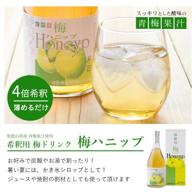 希釈用梅ドリンクとはちみつ梅干のセット