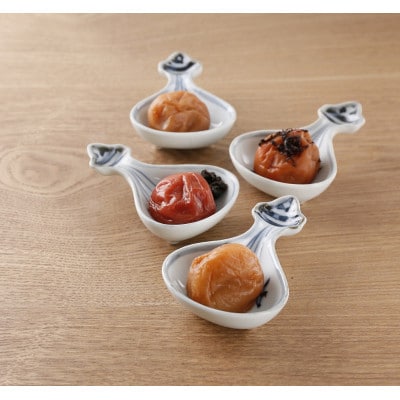 梅干し4種類セット　計800g(200g×4箱)　ご家庭用　C級品　紀州南高梅　和歌山産