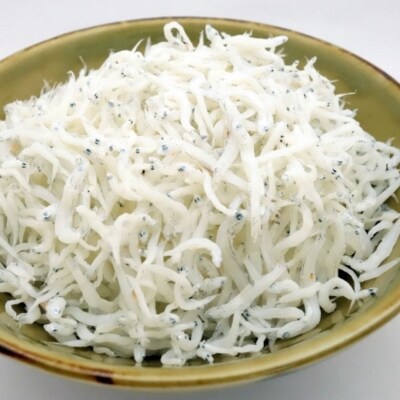 【海南塩津の港から直送】こだわりの冷蔵新鮮釜揚げしらす350g×2(上富田町)