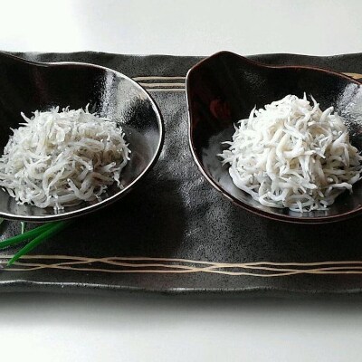 【海南塩津の港から直送】こだわりの冷蔵新鮮釜揚げしらすとちりめんセット(上富田町)