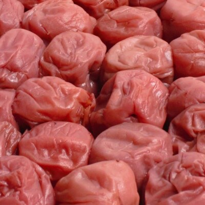 しそ梅干し1kg(500g×2P)【紀州南高梅】【つぶれ梅・訳あり】
