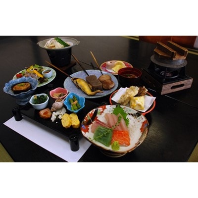 秩父・西谷津温泉　宮本の湯　いろり懐石　1泊2食ペア宿泊券