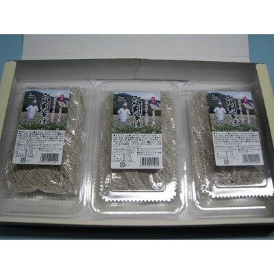 秩父産六割そば 390g×3パック