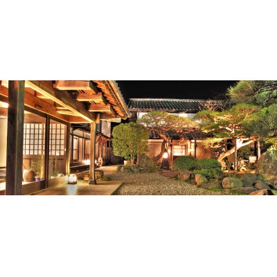 二百年の農家屋敷 宮本家 直伝ちゃんこ鍋付きプラン 1泊2食ペア宿泊券