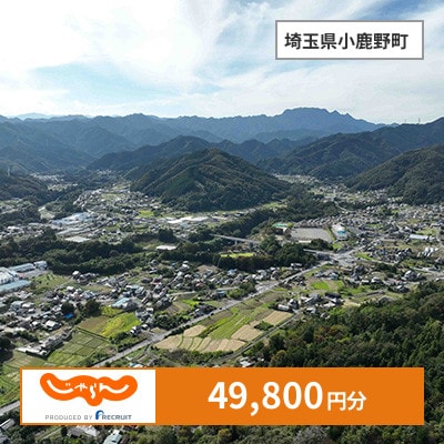 【じゃらんふるさと納税クーポン】 埼玉県小鹿野町でつかえる49,800円 クーポン