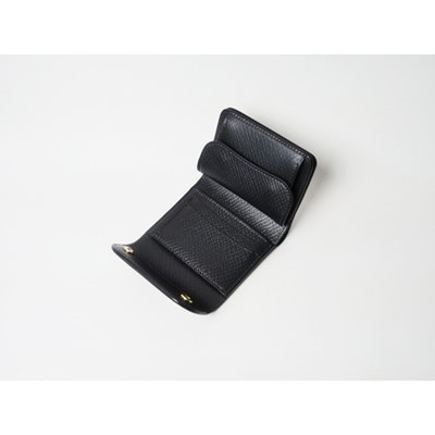 WILDSWANS(ワイルドスワンズ)小型三つ折り財布・ENO　黒