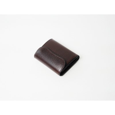 WILDSWANS(ワイルドスワンズ)小型三つ折り財布・ENO　茶