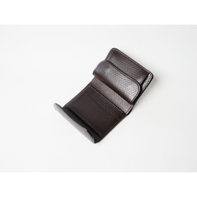 WILDSWANS(ワイルドスワンズ)小型三つ折り財布・ENO　茶