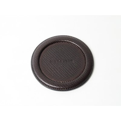 WILDSWANS(ワイルドスワンズ)レザーコースター(s)　茶
