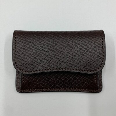 WILDSWANS　M3型押しイングリッシュブライドルTONGUE　ダークブラウン