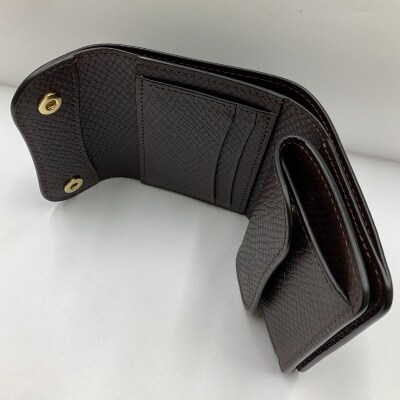 WILDSWANS　M3型押しイングリッシュブライドルENOダークブラウン