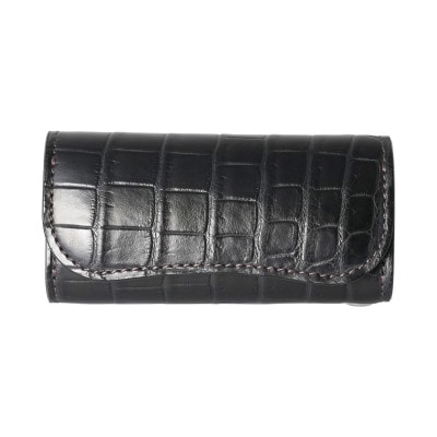 WILDSWANSクロコダイルCLIPPER3(ブラック)