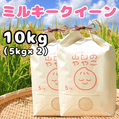 令和5年産『山田のややこ』ミルキークイーン(精米)10kg(5kg×2袋)