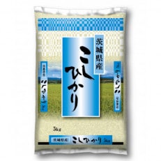 【令和5年産】河内町産コシヒカリ15kg(5kg&times;3)(精米)