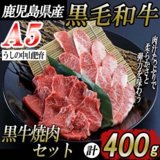 鹿児島黒牛A5ランク焼肉セット400g