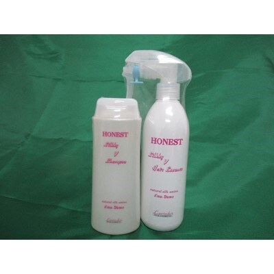 【2点セット】　ホーネスト　シルキーⅤシャンプー200ML・ヘアエッセンス300ML