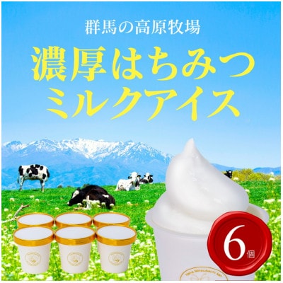 濃厚はちみつミルクアイス6個入り