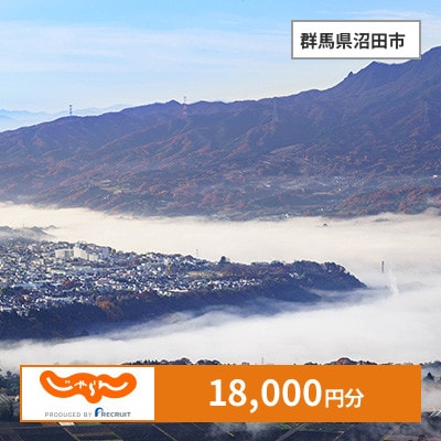 【じゃらんふるさと納税クーポン】 群馬県沼田市でつかえる18,000円 クーポン