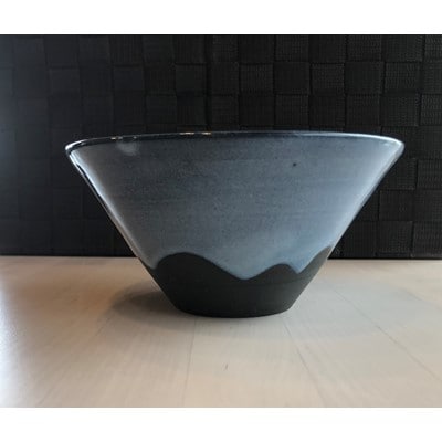 【陶器】逆さ富士　丼　2点セット