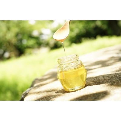 大網白里育ちの「国産天然はちみつ」桜&菜の花はちみつ　6個