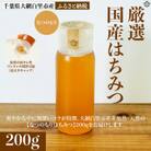 大網白里市産はちみつ【大人気200g1個 】なつのもりはちみつ(百花蜜)