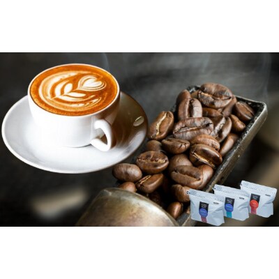 タイ王国　農園直　3種のスペシャルティコーヒー　100g×3パック