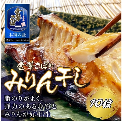 金華さばみりん干し 150g×10枚(b002-02)