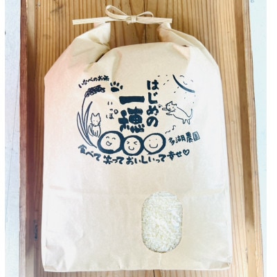令和8年産コシヒカリ 多湖農園の『はじめの一穂』8.8kg 精米