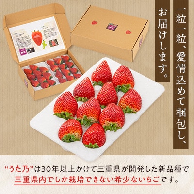【イオンいなべ農場からお届け!】いちご「うた乃」約270g×4パック