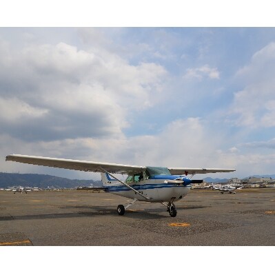 セスナ機による「古市古墳群」遊覧飛行