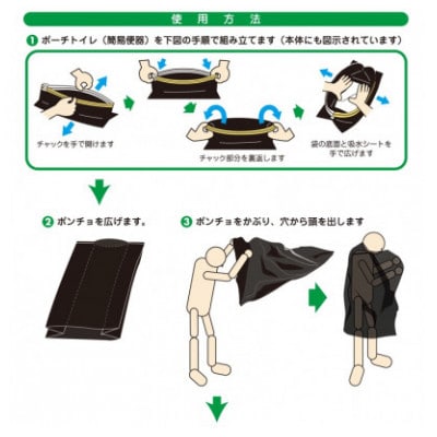 ポンチョトイレ 5回分