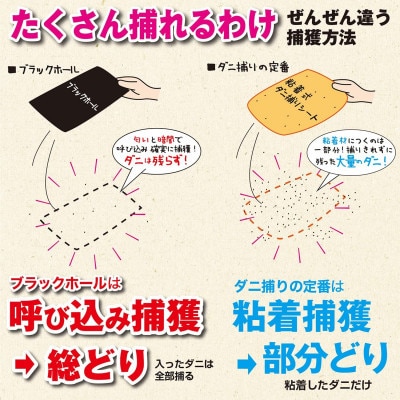 ダニ捕りパック ブラックホール 2個入り