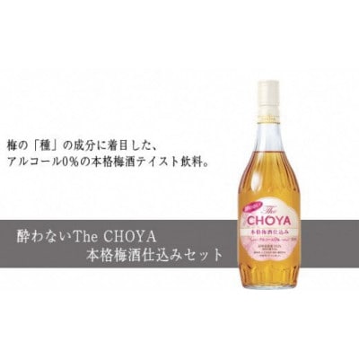 酔わないThe CHOYA 本格梅酒仕込みセット(チョーヤ梅酒)C014