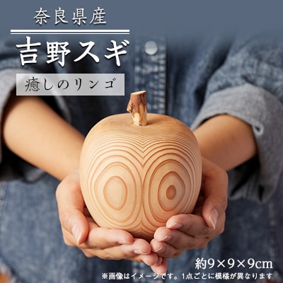 吉野杉　癒しのリンゴ　1個