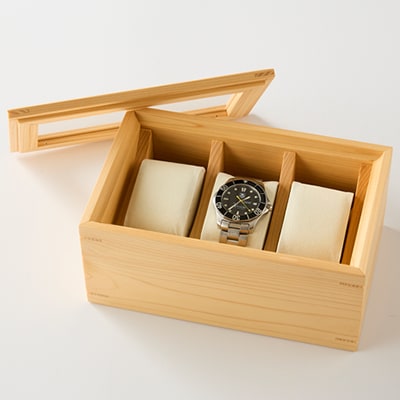 Watch case 吉野ひのき