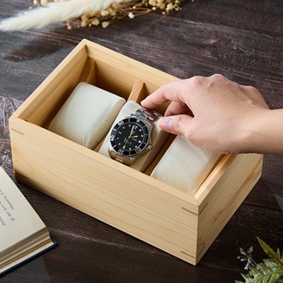 Watch case 吉野ひのき