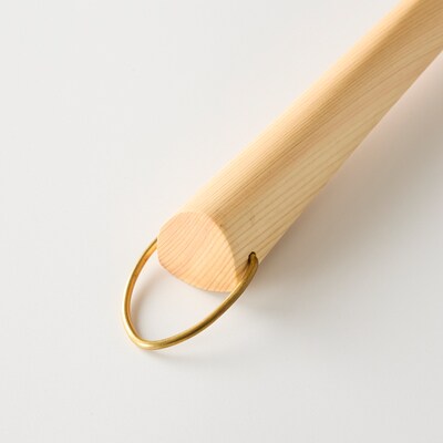 吉野ひのきの靴べらM (左)