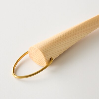 吉野ひのきの靴べらS (左)