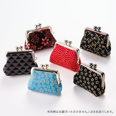 甲州印伝がま口