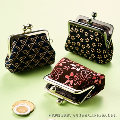 甲州印伝がま口