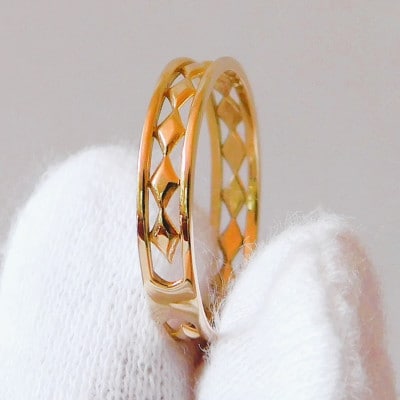 K10YG Fidel リング(サイズ3号)