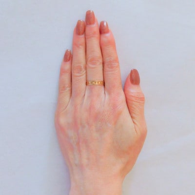 K10YG Fidel リング(サイズ4.5号)