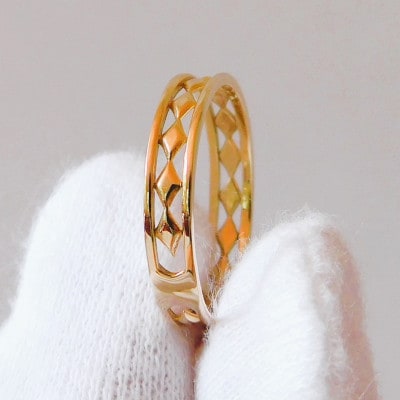 K10YG Fidel リング(サイズ5号)