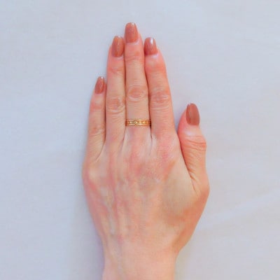 K10YG Fidel リング(サイズ6.5号)