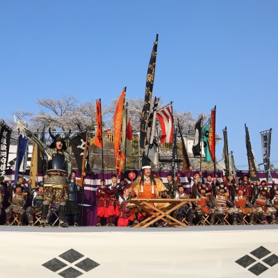 【信玄公祭り】甲冑を着て甲府の街を大行進!武田信玄公本陣隊参加!(侍役)