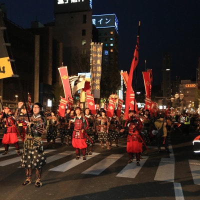 【信玄公祭り】甲冑を着て甲府の街を大行進!武田信玄公本陣隊参加!(侍役)