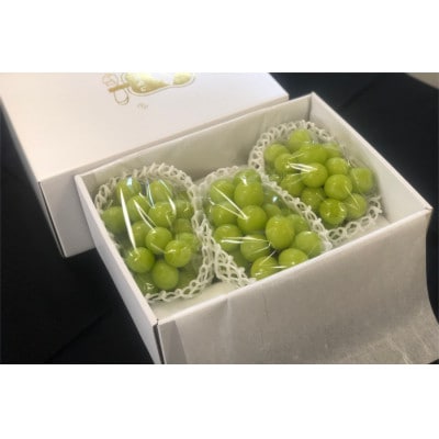 【秀品・JA全農やまなし】山梨県産シャインマスカット 3房(約1.8kg)