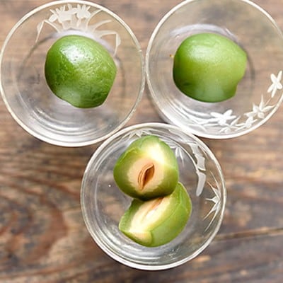 食卓が華やぐ♪前菜やワインのお供に!桃のピクルス「小桃も桃も桃のうち」3本ギフト