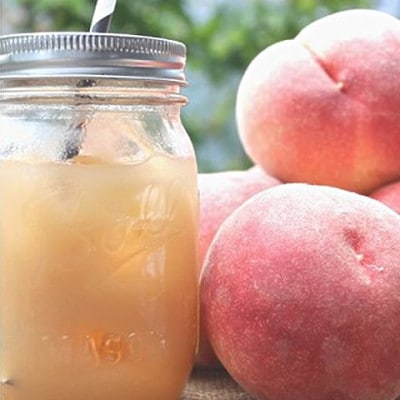 完熟桃をまるごとギュッと!100%桃ジュース1000ml 2本セット